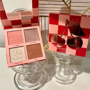 🍒 Ciaté London Cherry Bomb Palette 🍒 Blush + Bronzer + Highlight ($32 Value)